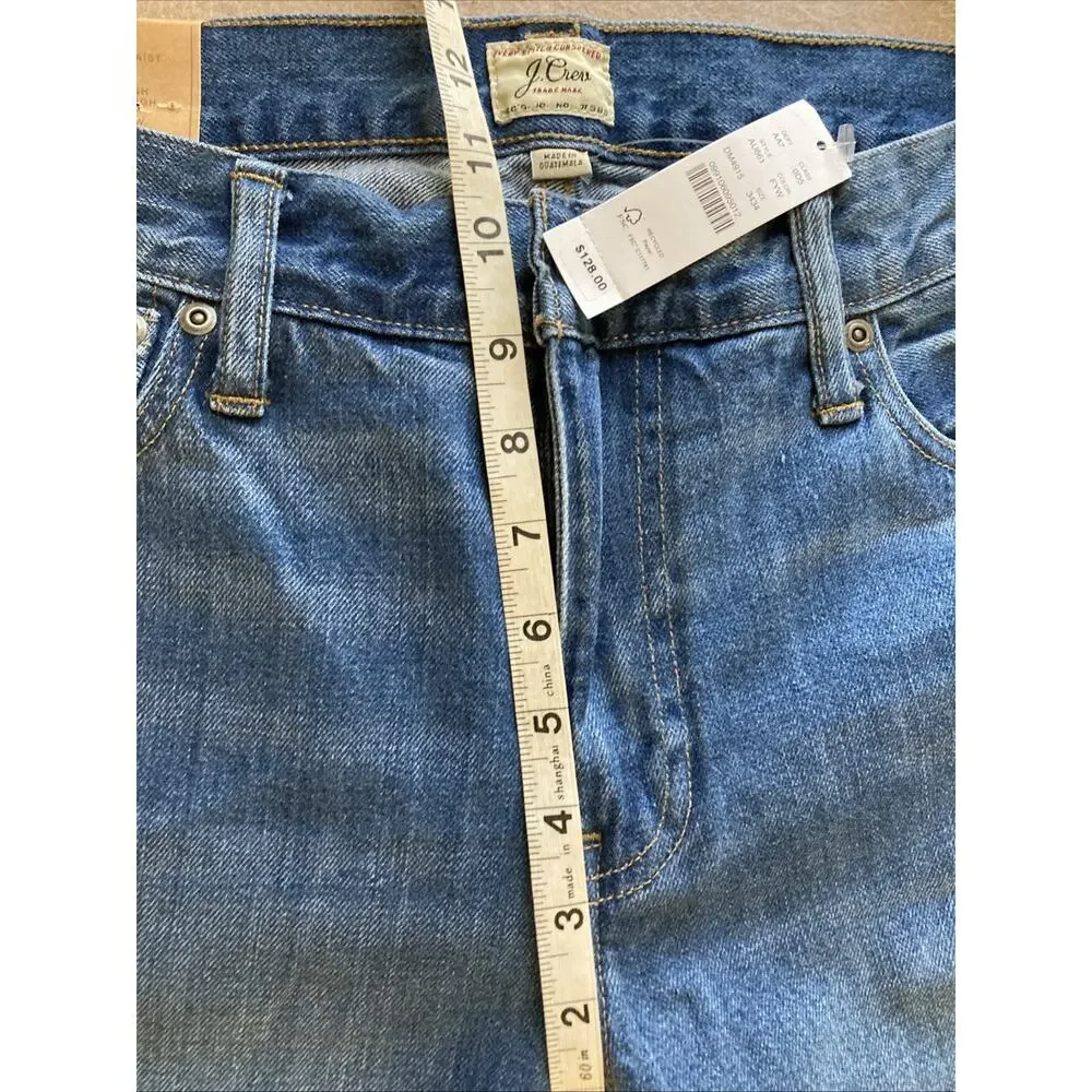J. Crew 484 jean Mens Sz 34x34 Set Of 2 New Blue‎ 100% Cotton Lot $256 Valve